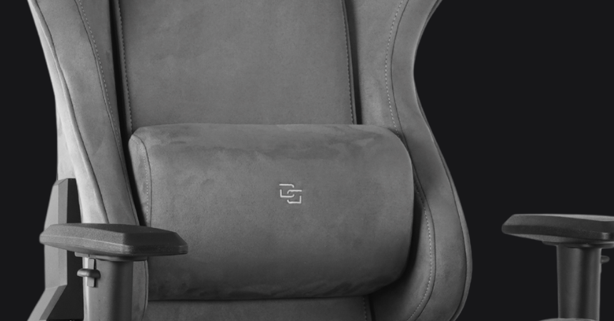 Ciemnoszara alcantara